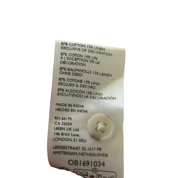 Anthropologie Cream and Black Blouse - Picture 11 of 11